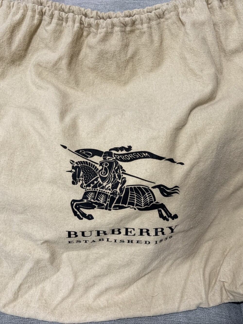 Vintage Burberry Haymarket Check Plaid Shoulder Tote W/Dk Brown Leather Straps - Picture 16 of 16